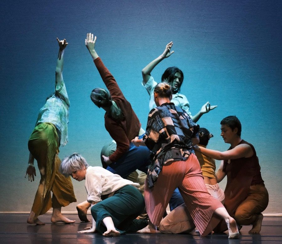 Dance United Yorkshire - a group of dancers on stage