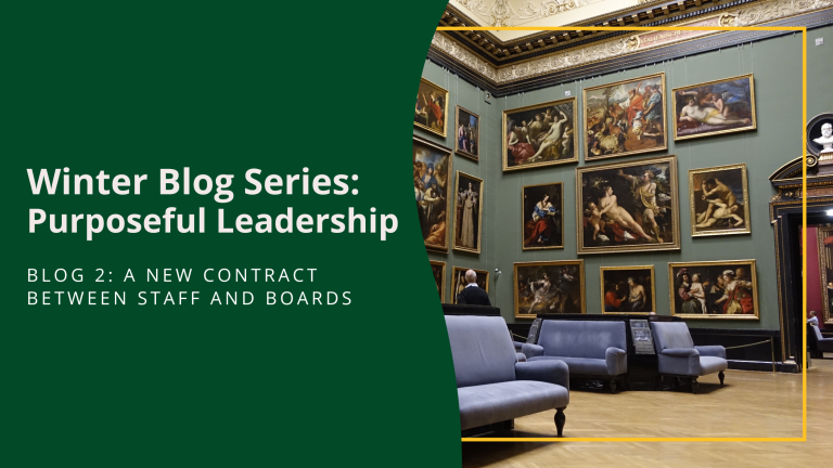 Winter Blog Series: Purposeful Leadership - blog 2